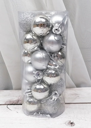 Christmas Decoration Shiny Matte Christmas Ball - MerryHaus