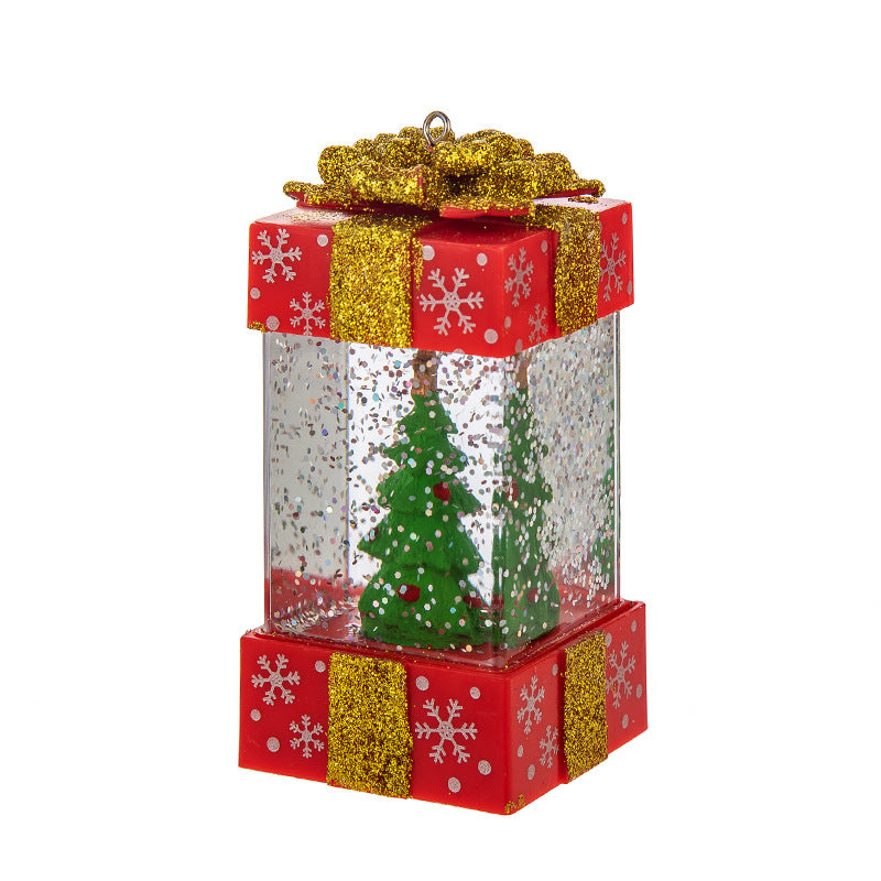 Christmas Decorations Crystal Ball Christmas Gift Box Lights - MerryHaus