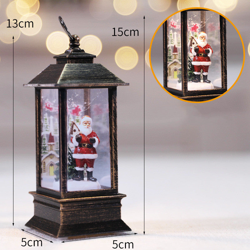 Christmas Simulation LED Flame Small Oil Lamp - MerryHaus