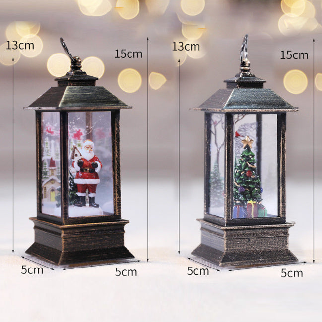 Christmas Simulation LED Flame Small Oil Lamp - MerryHaus