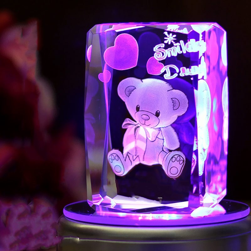 Colorful Crystal Lights For Birthday Gifts For Boys And Girls - MerryHaus