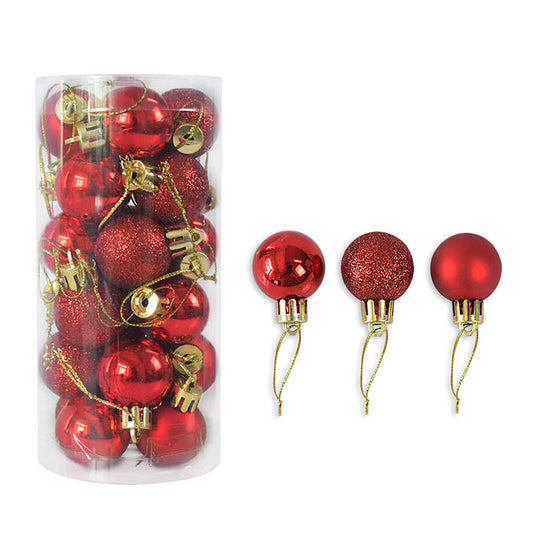 Christmas Decoration Shiny Matte Christmas Ball - MerryHaus