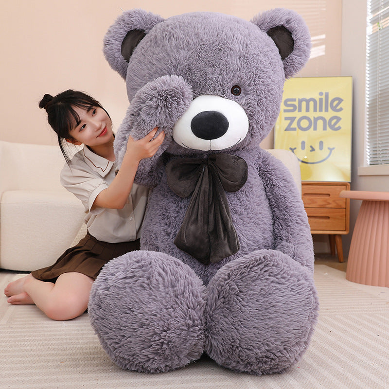 Plush Hug Bear Large Cute Ribbon Doll Girls' Gifts Toy - MerryHaus