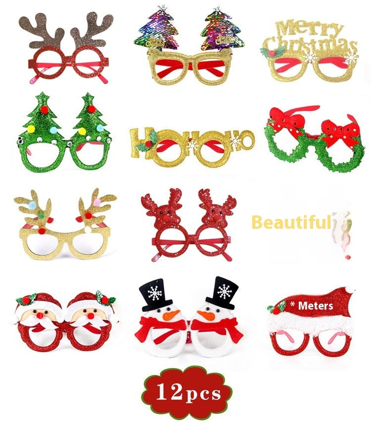 Christmas Decorations Glasses Suit - MerryHaus