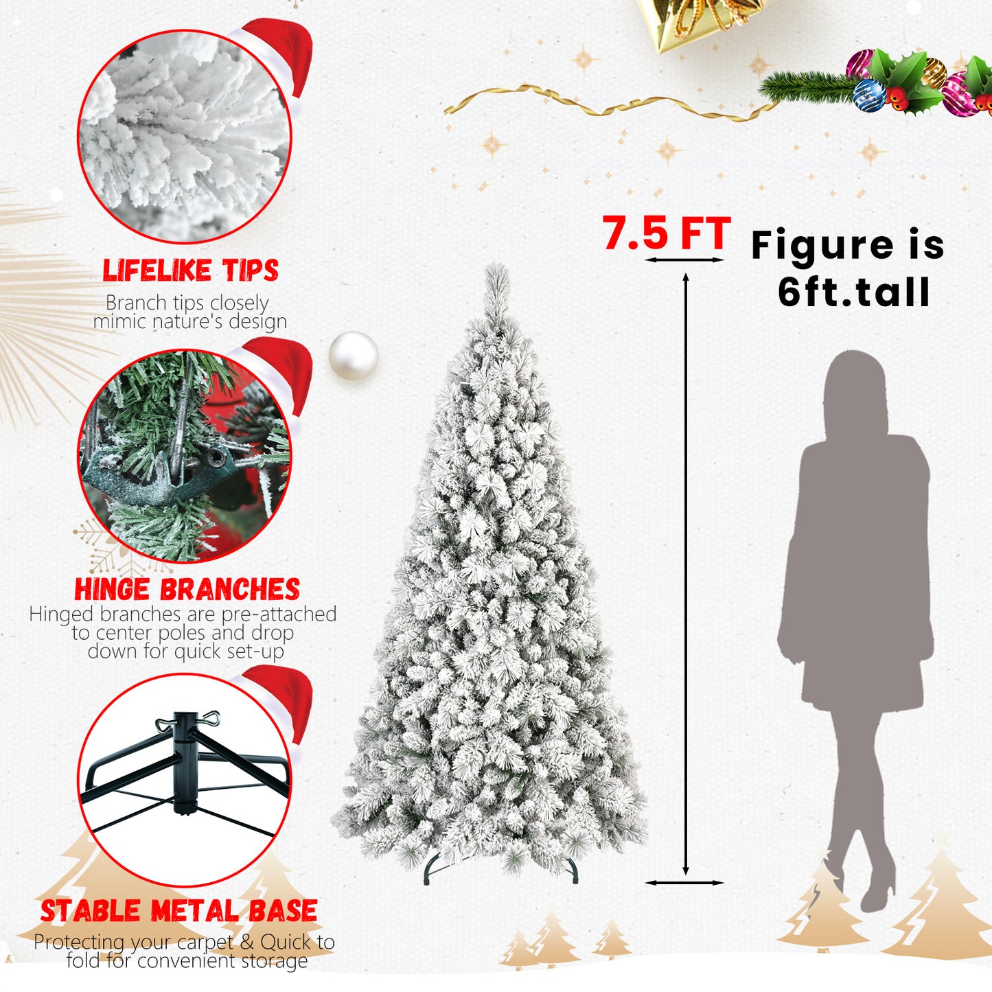 PVC Christmas Tree, Christmas Decorations - MerryHaus