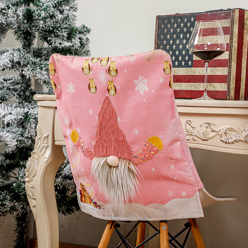 Christmas Decorations Chair Cover - MerryHaus