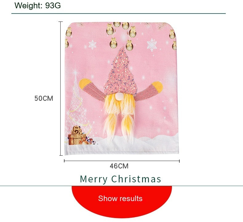 Christmas Decorations Chair Cover - MerryHaus