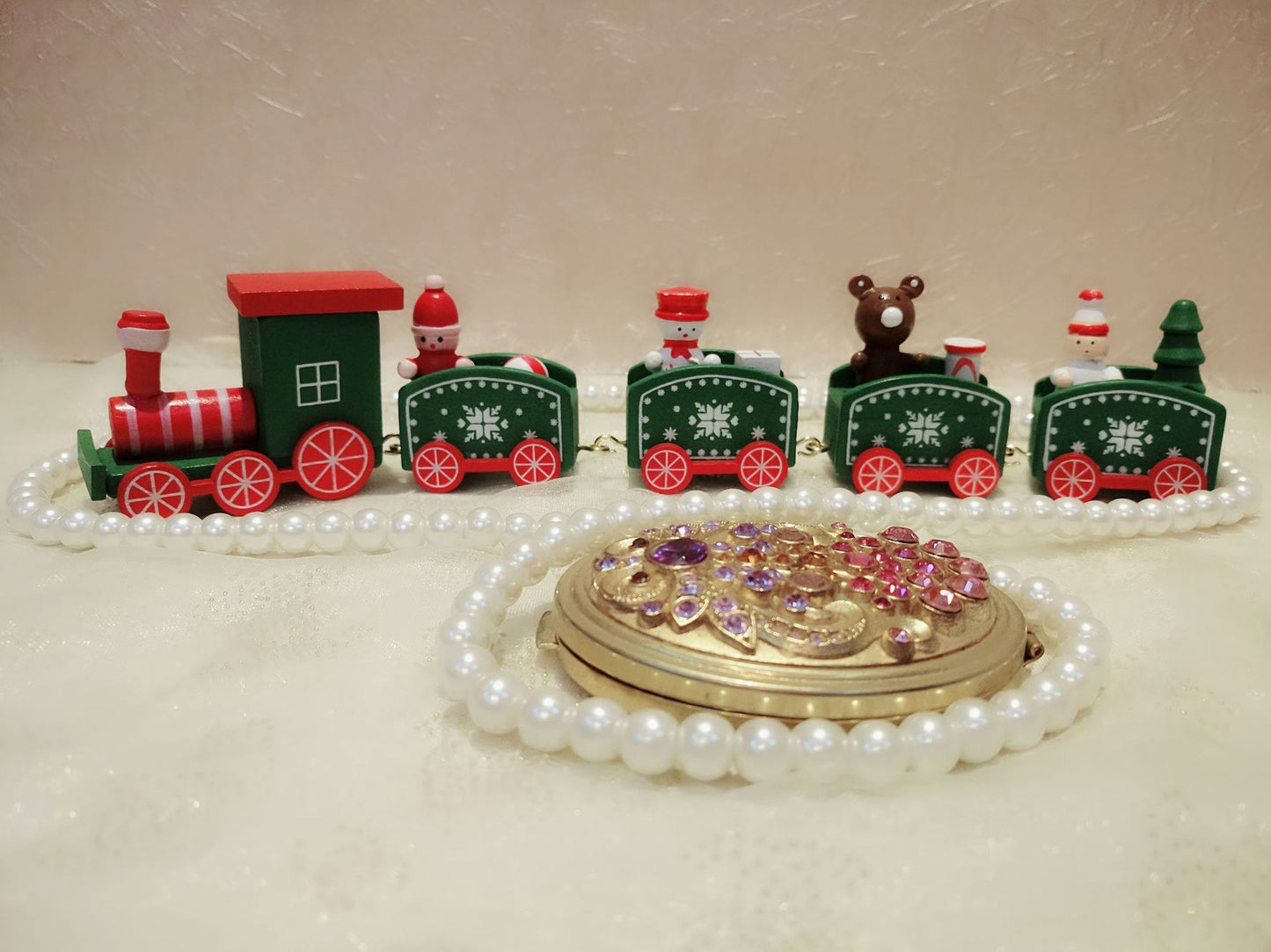 Christmas Decorations Christmas Wooden Trains Window Decorations Wooden Crafts - MerryHaus