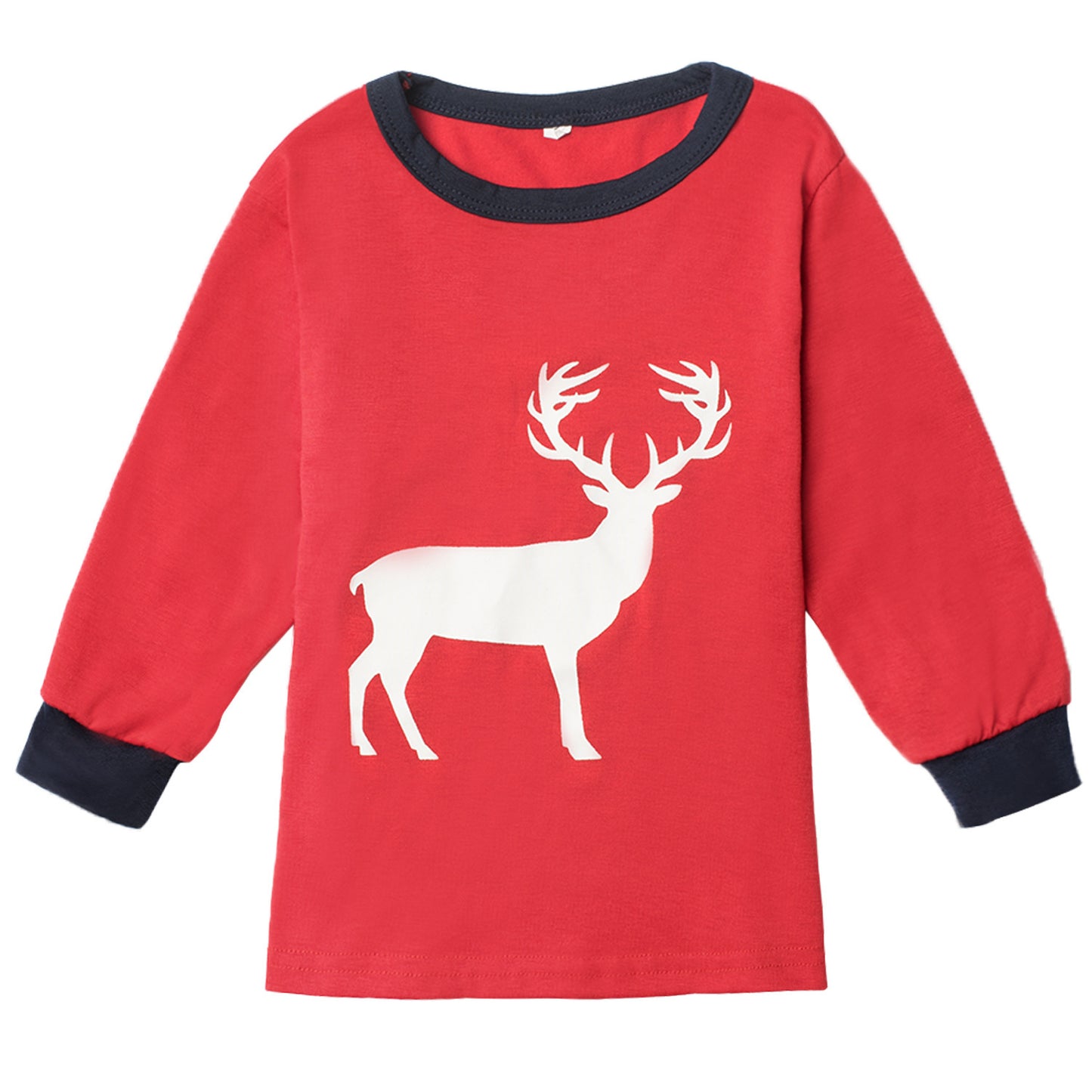 New Christmas Printed Household Clothes Plaid Elk Suit