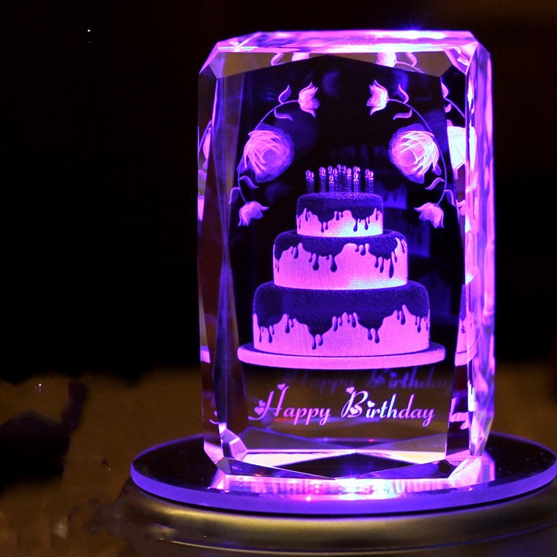 Colorful Crystal Lights For Birthday Gifts For Boys And Girls - MerryHaus