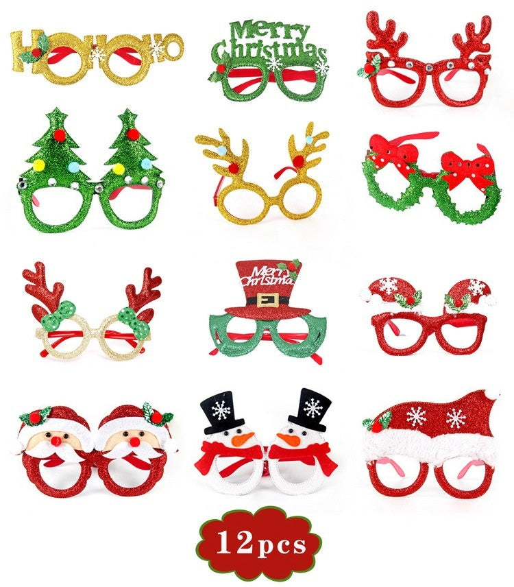 Christmas Decorations Glasses Suit - MerryHaus
