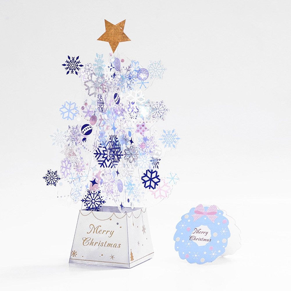Christmas Tree Pop-Up Card 3D Card Christmas Greeting Card - MerryHaus
