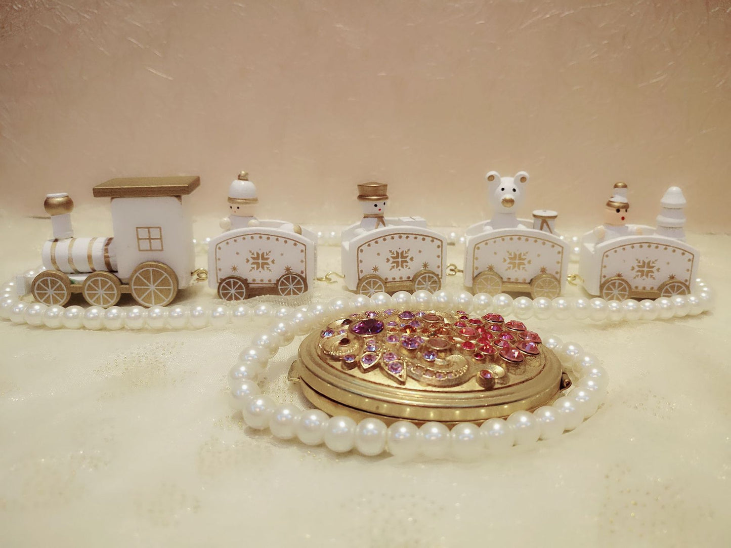Christmas Decorations Christmas Wooden Trains Window Decorations Wooden Crafts - MerryHaus