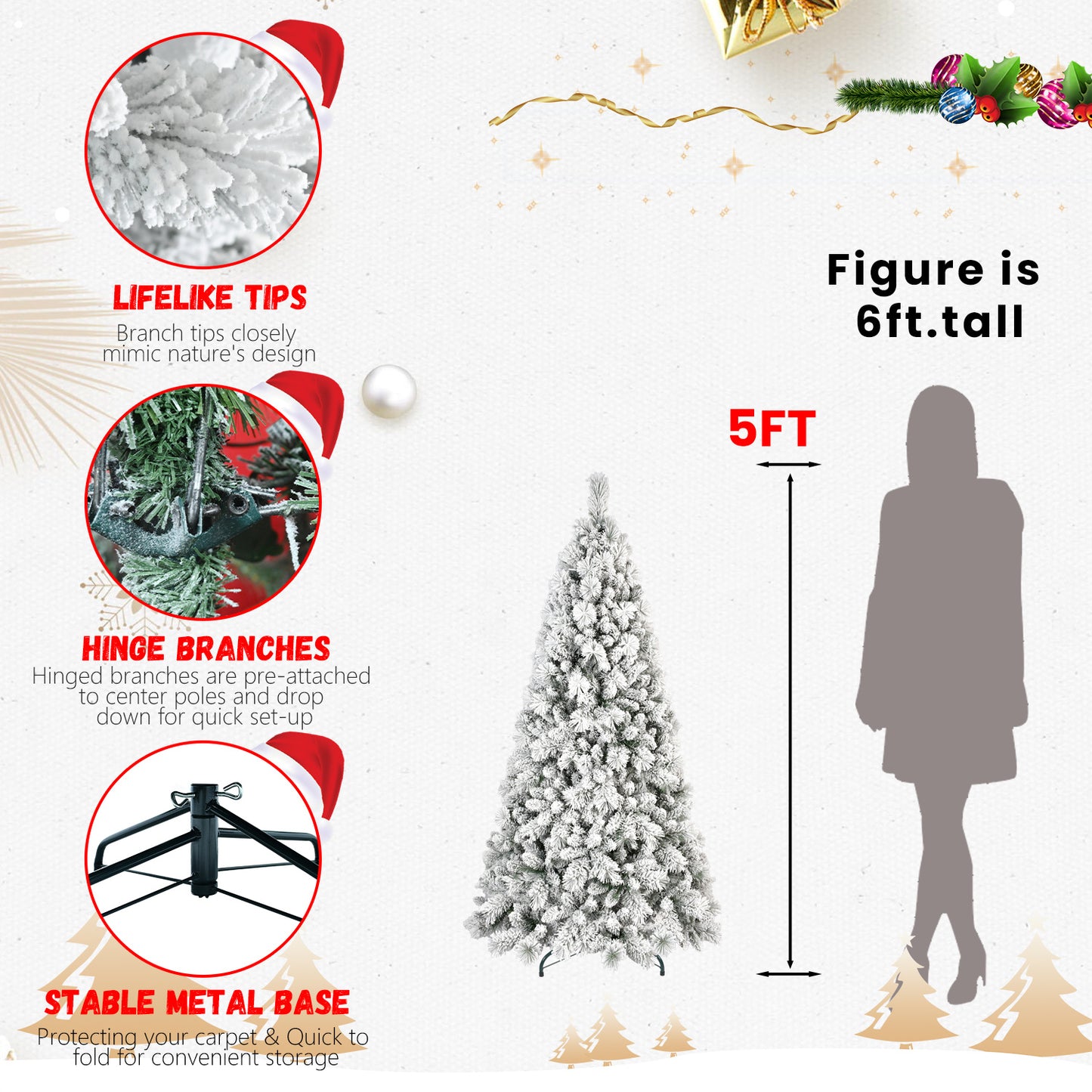 PVC Christmas Tree, Christmas Decorations - MerryHaus