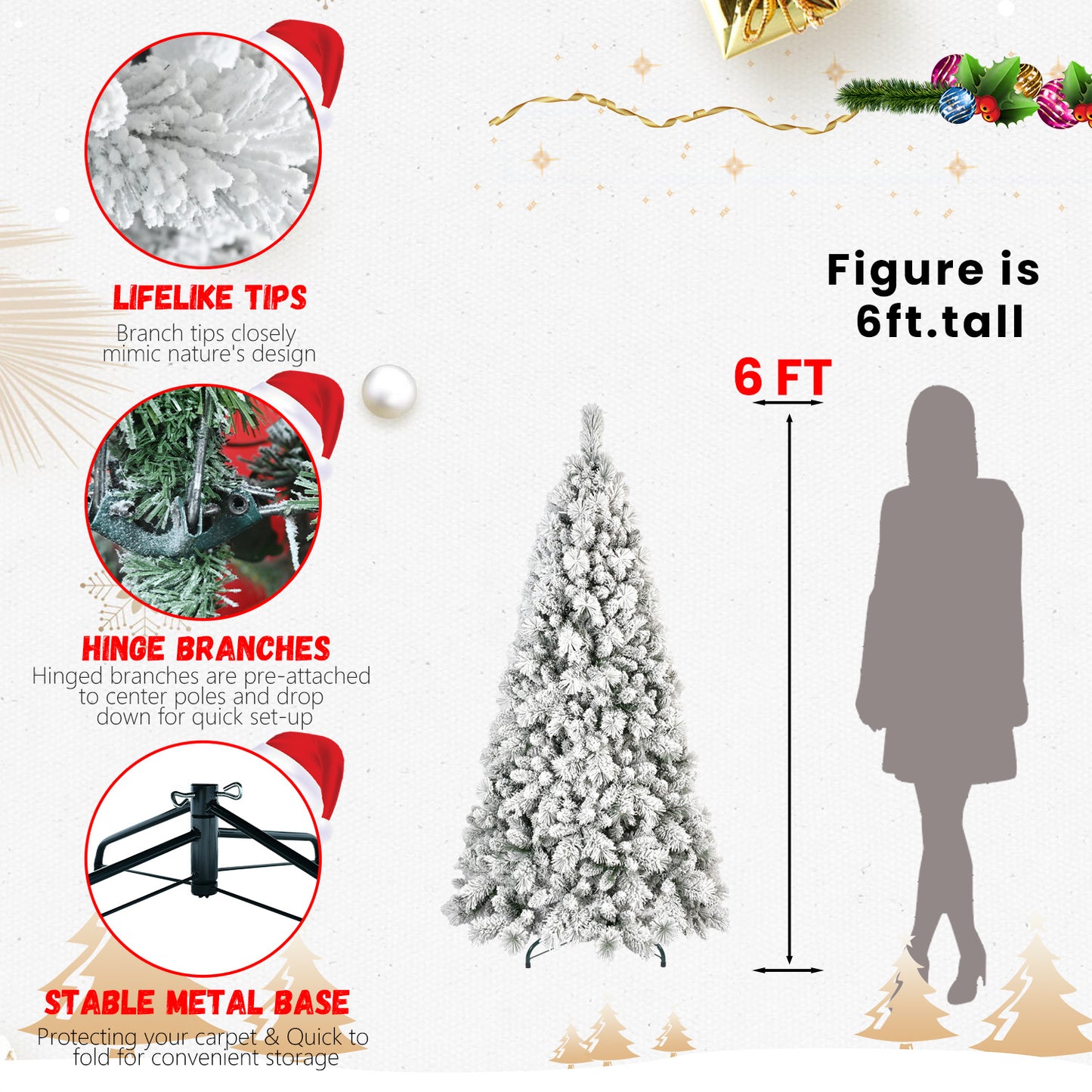 PVC Christmas Tree, Christmas Decorations - MerryHaus