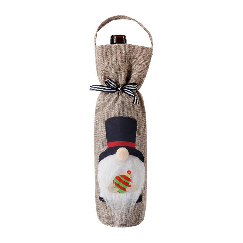 Christmas Decoration Supplies Bottle Cover - MerryHaus