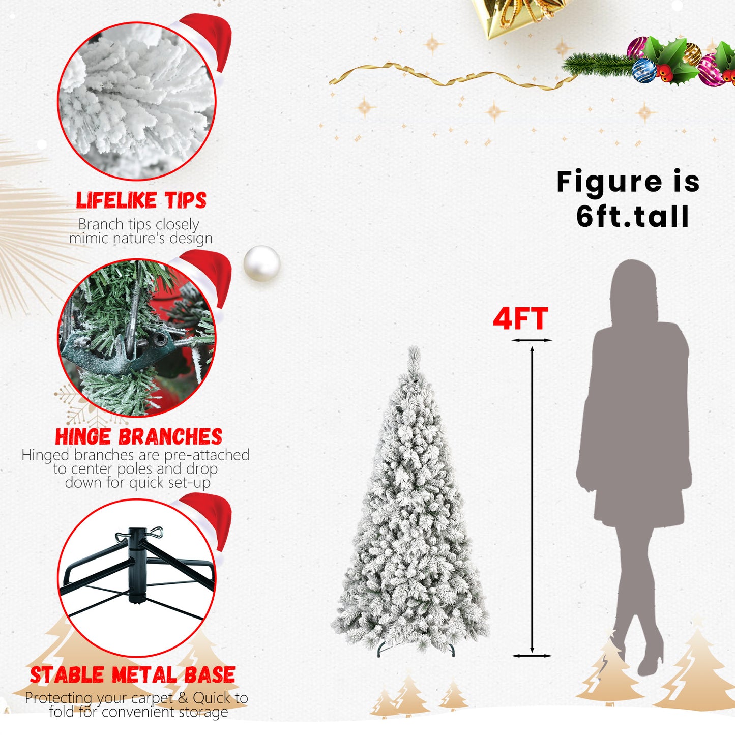 PVC Christmas Tree, Christmas Decorations - MerryHaus