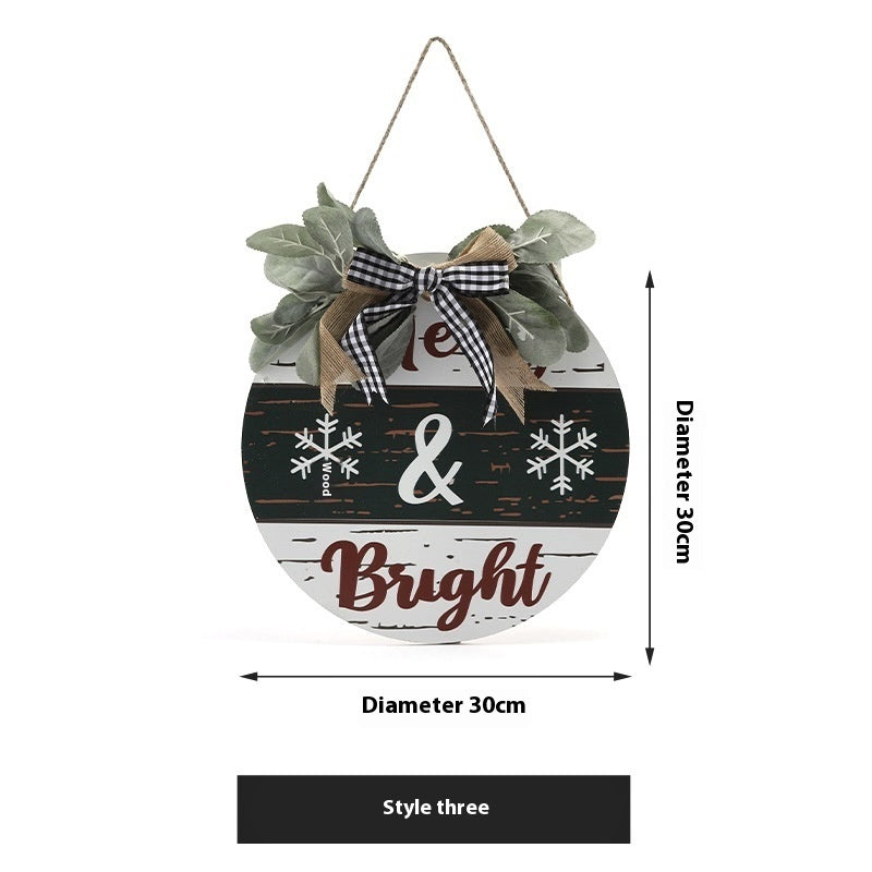 Christmas Gate Decorations Arrangement Listing