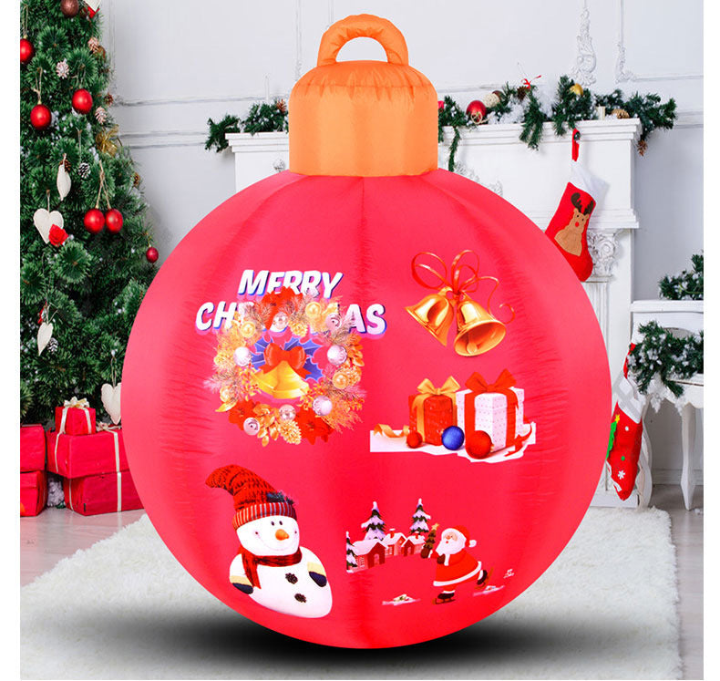 Inflatable Christmas Ball Air Model LED Light Decoration