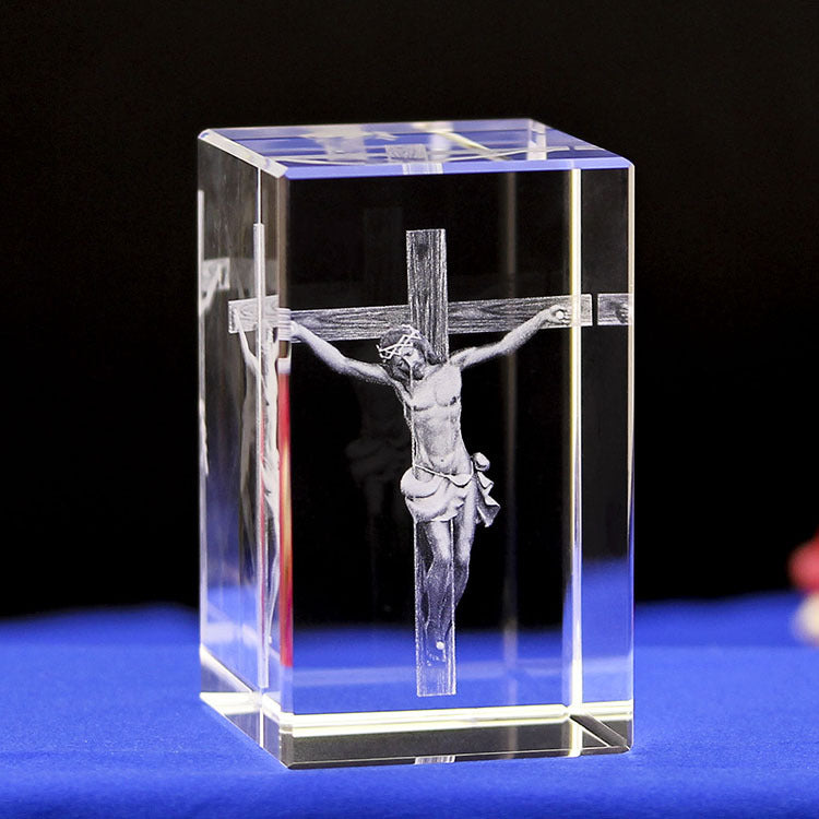 Christian Souvenirs Gifts Crafts Ornaments 3d Crystal - MerryHaus