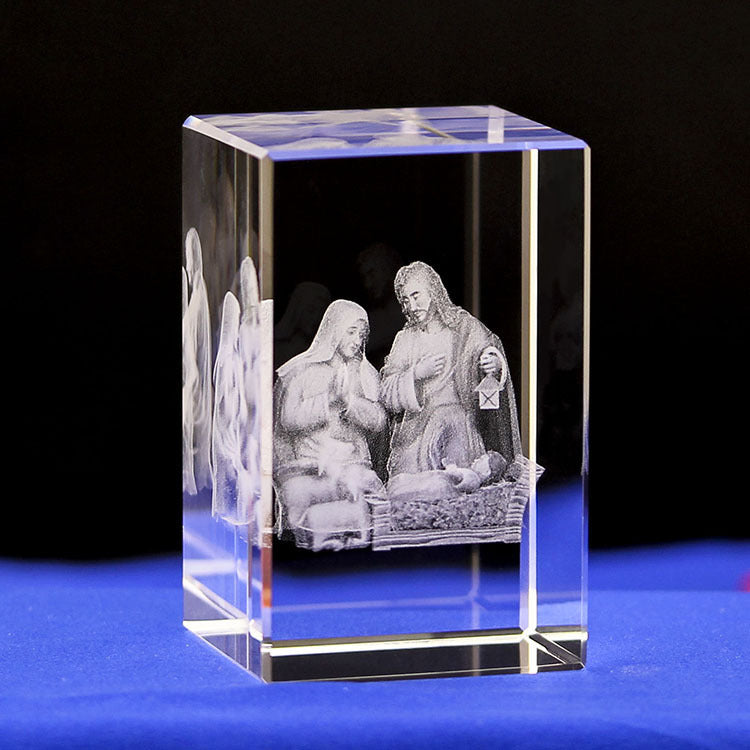 Christian Souvenirs Gifts Crafts Ornaments 3d Crystal - MerryHaus