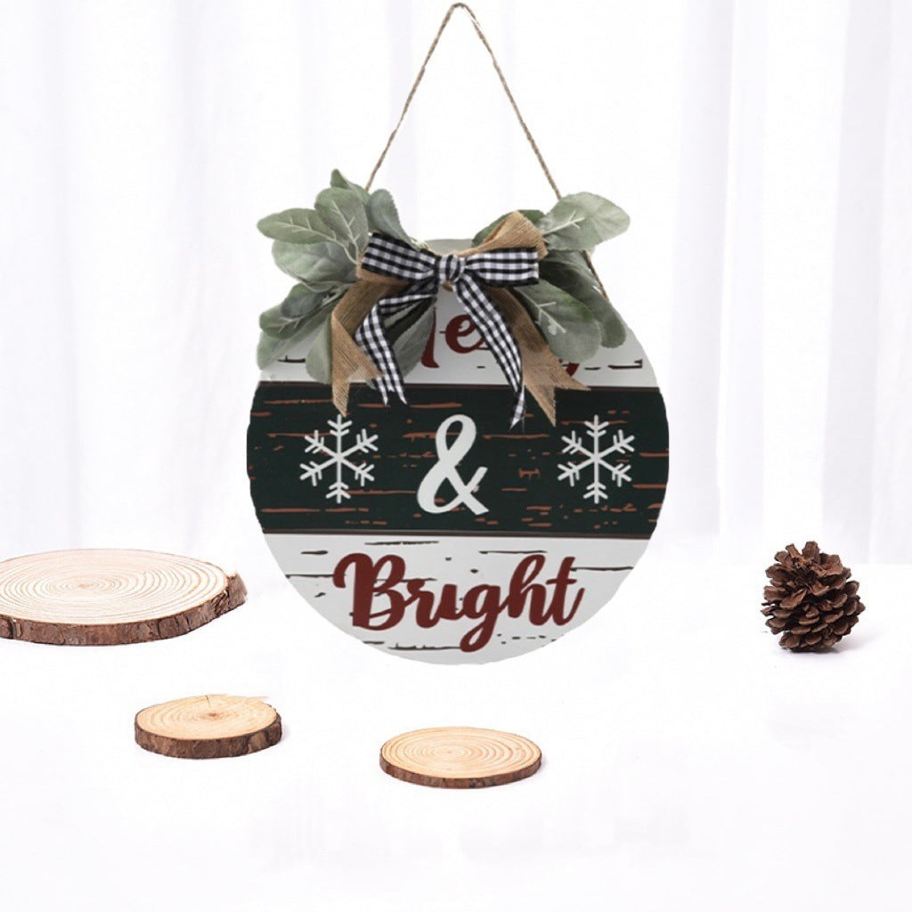Christmas Gate Decorations Arrangement Listing