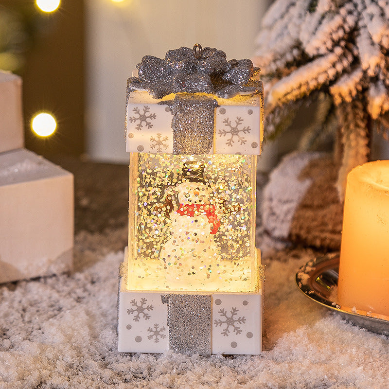 Christmas Decorations Crystal Ball Christmas Gift Box Lights - MerryHaus
