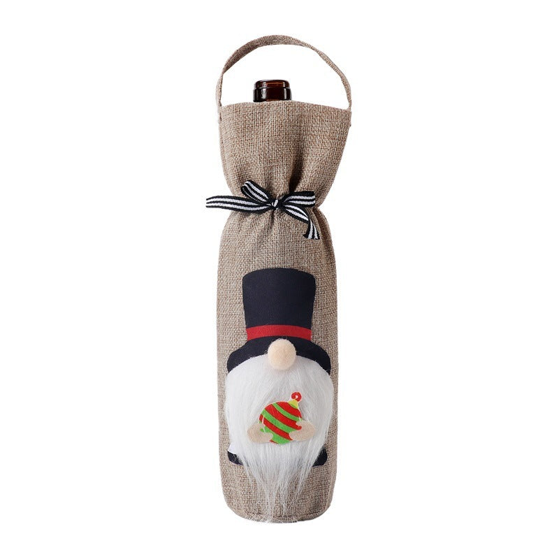 Christmas Decoration Supplies Bottle Cover - MerryHaus