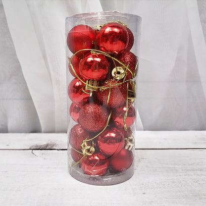 Christmas Decoration Shiny Matte Christmas Ball - MerryHaus