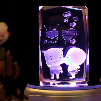 Colorful Crystal Lights For Birthday Gifts For Boys And Girls - MerryHaus