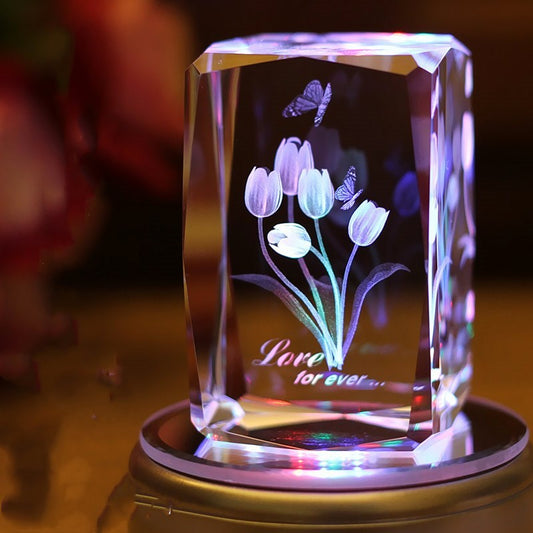 Colorful Crystal Lights For Birthday Gifts For Boys And Girls - MerryHaus