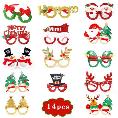 Christmas Decorations Glasses Suit - MerryHaus