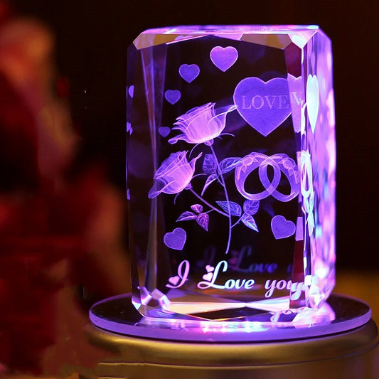 Colorful Crystal Lights For Birthday Gifts For Boys And Girls - MerryHaus
