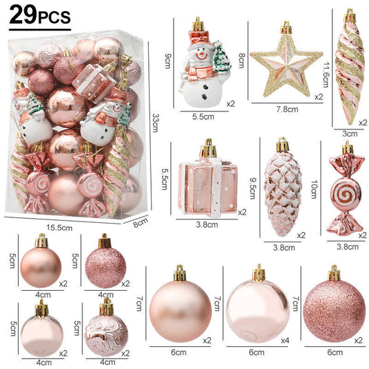Christmas Tree Decorations Pendant Set