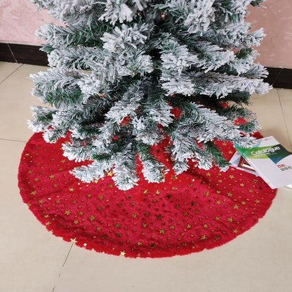 Red Christmas-tree Skirt Decorations
