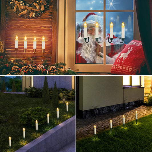 Candle light LED Christmas tree