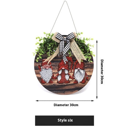 Christmas Gate Decorations Arrangement Listing