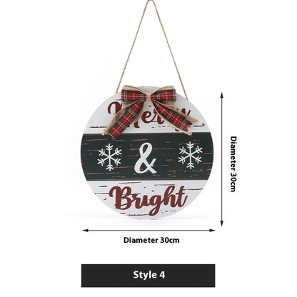 Christmas Gate Decorations Arrangement Listing
