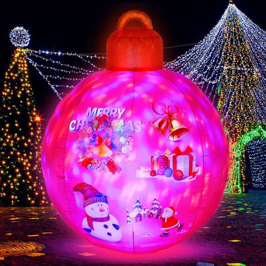 Inflatable Christmas Ball Air Model LED Light Decoration
