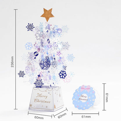 Christmas Tree Pop-Up Card 3D Card Christmas Greeting Card - MerryHaus