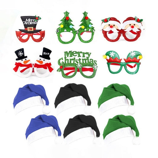 Christmas Decorations Glasses Suit - MerryHaus