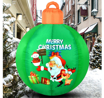 Inflatable Christmas Ball Air Model LED Light Decoration
