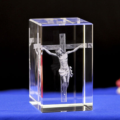 Christian Souvenirs Gifts Crafts Ornaments 3d Crystal - MerryHaus
