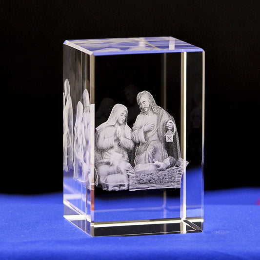 Christian Souvenirs Gifts Crafts Ornaments 3d Crystal - MerryHaus