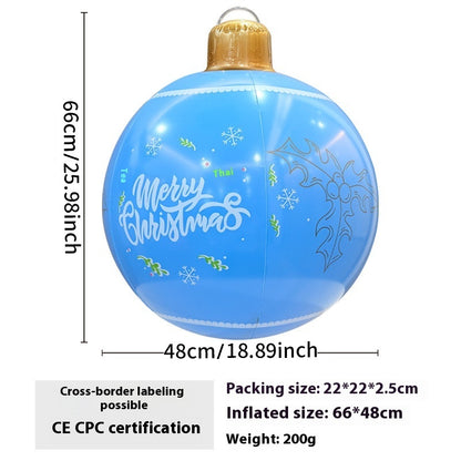 Inflatable Christmas Ball Outdoor Garden Christmas Decorations