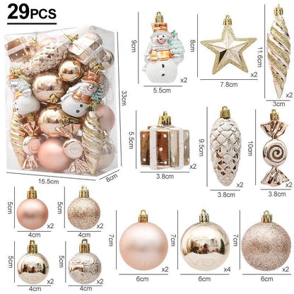 Christmas Tree Decorations Pendant Set
