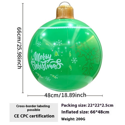 Inflatable Christmas Ball Outdoor Garden Christmas Decorations